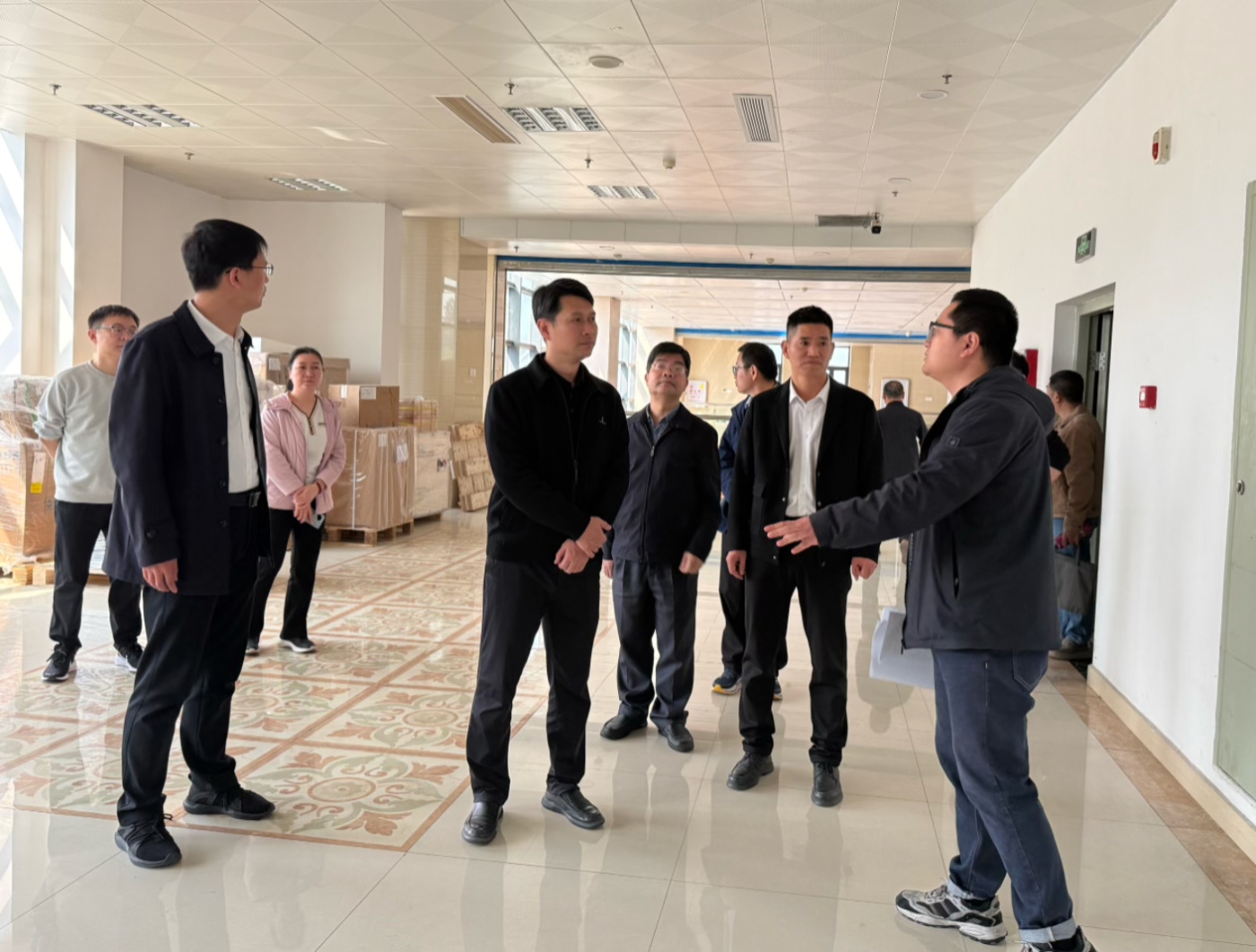 福建省发改委农经处处长林栋率队来我院调研